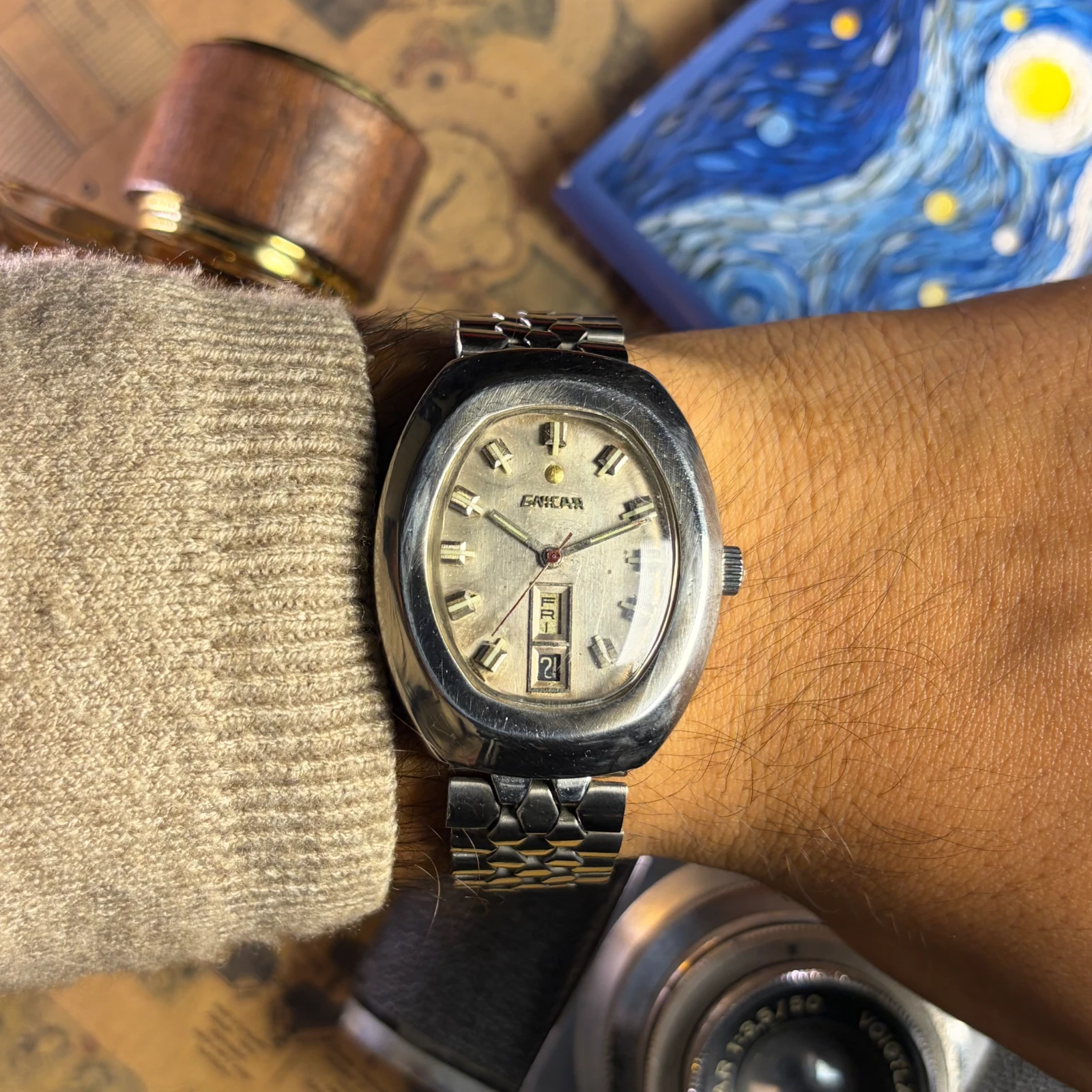 Enicar SaturnMatic 21 Jewels Automatic