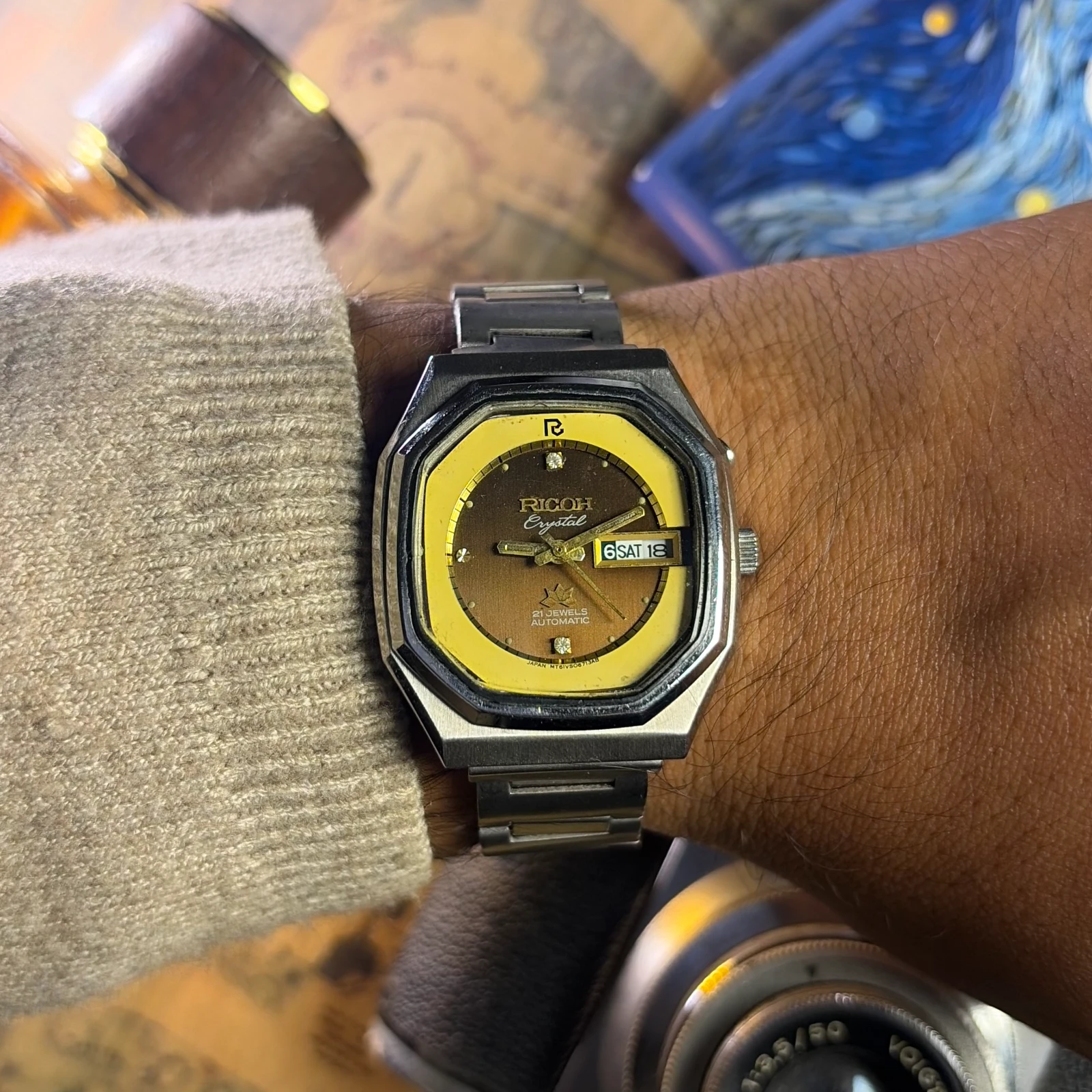 Ricoh Crystal 21 Jewels Automatic