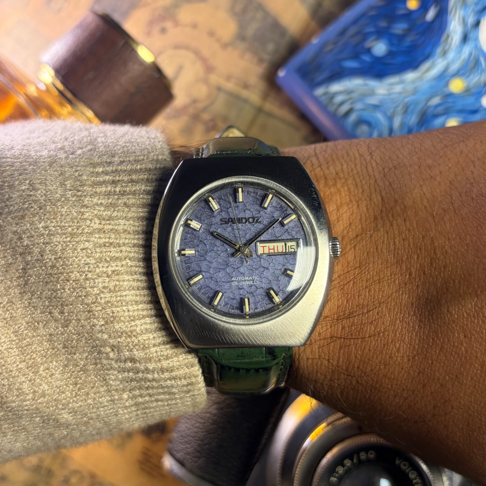 Sandoz 25 Jewels Automatic
