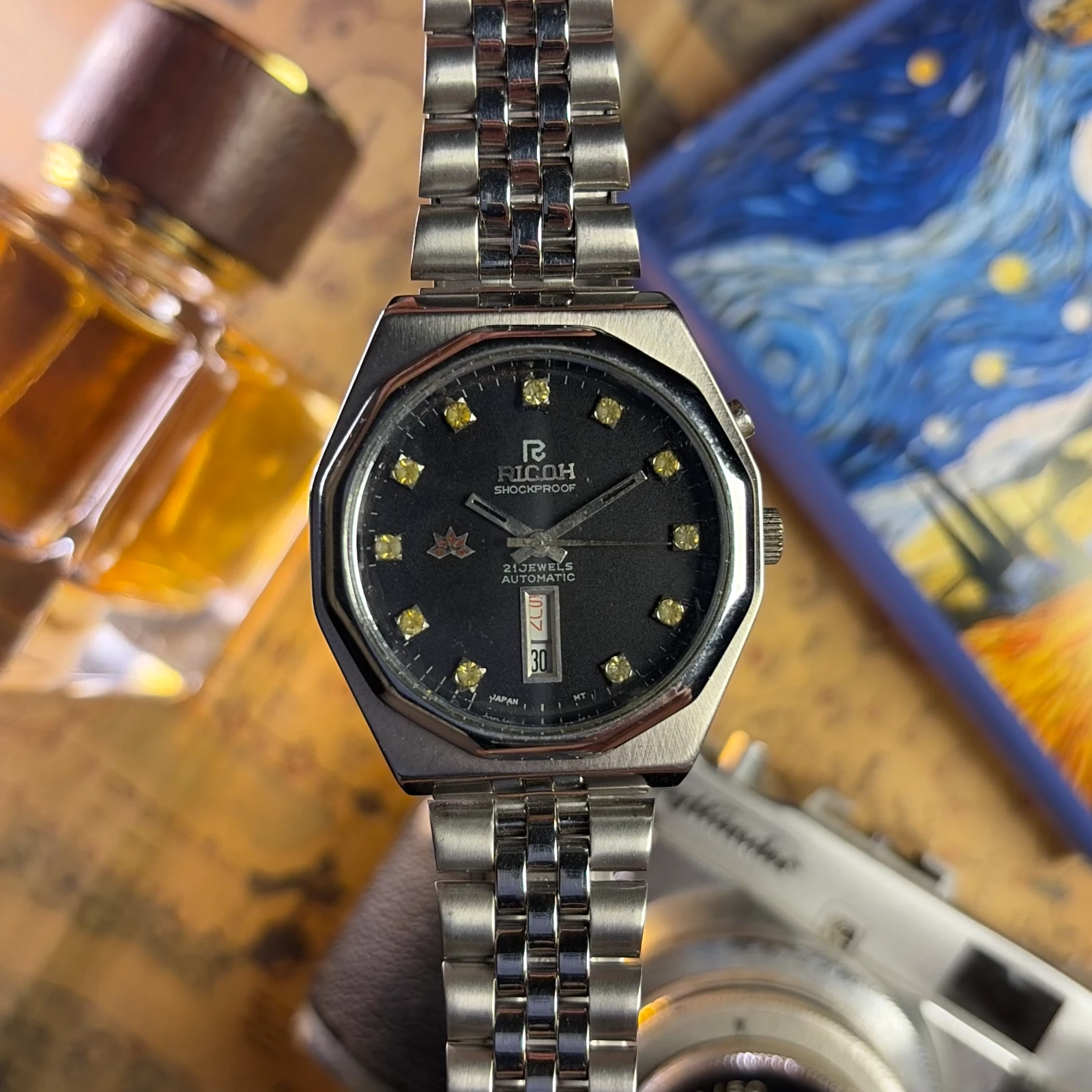 Ricoh Crystal 21 Jewels Shockproof Automatic
