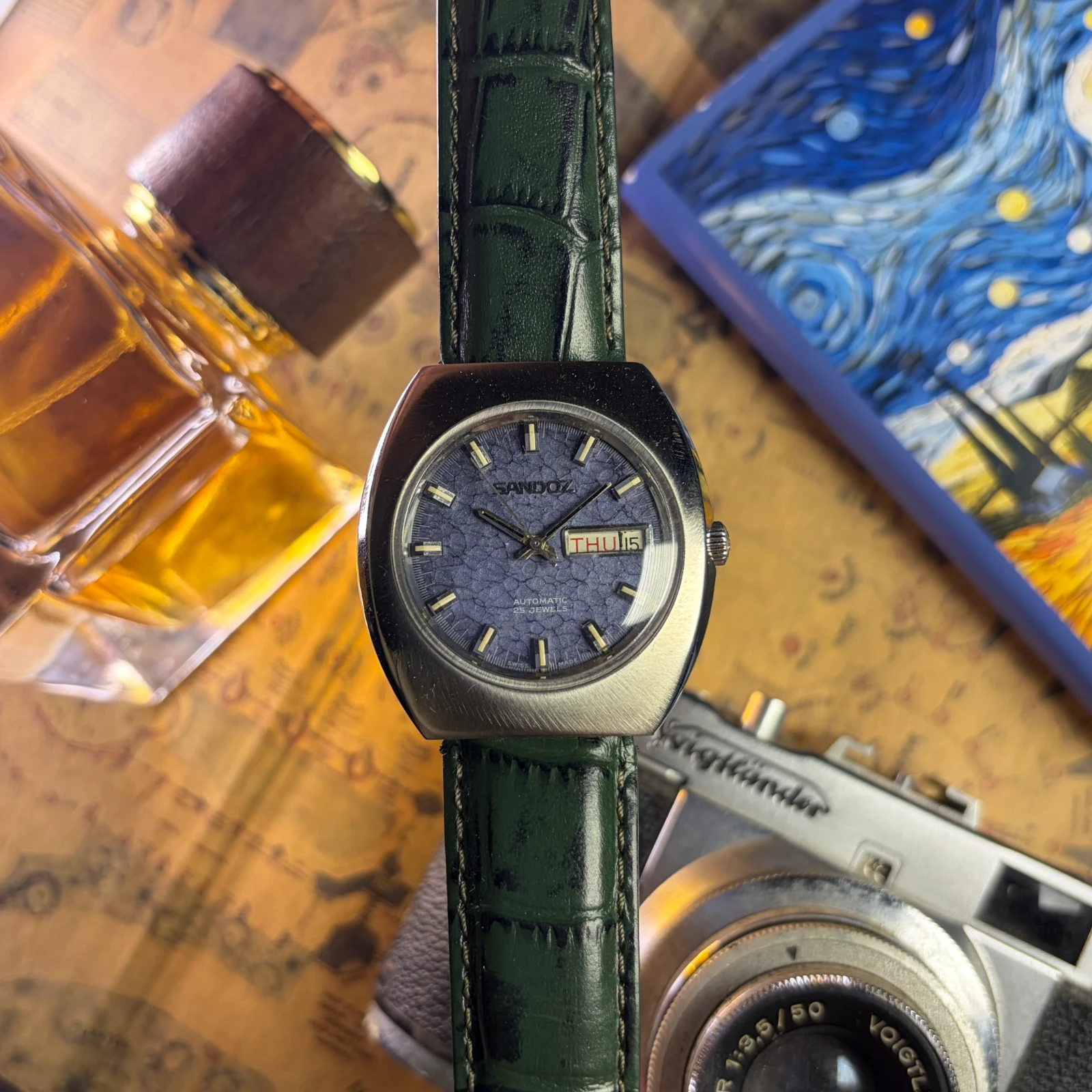 Sandoz 25 Jewels Automatic