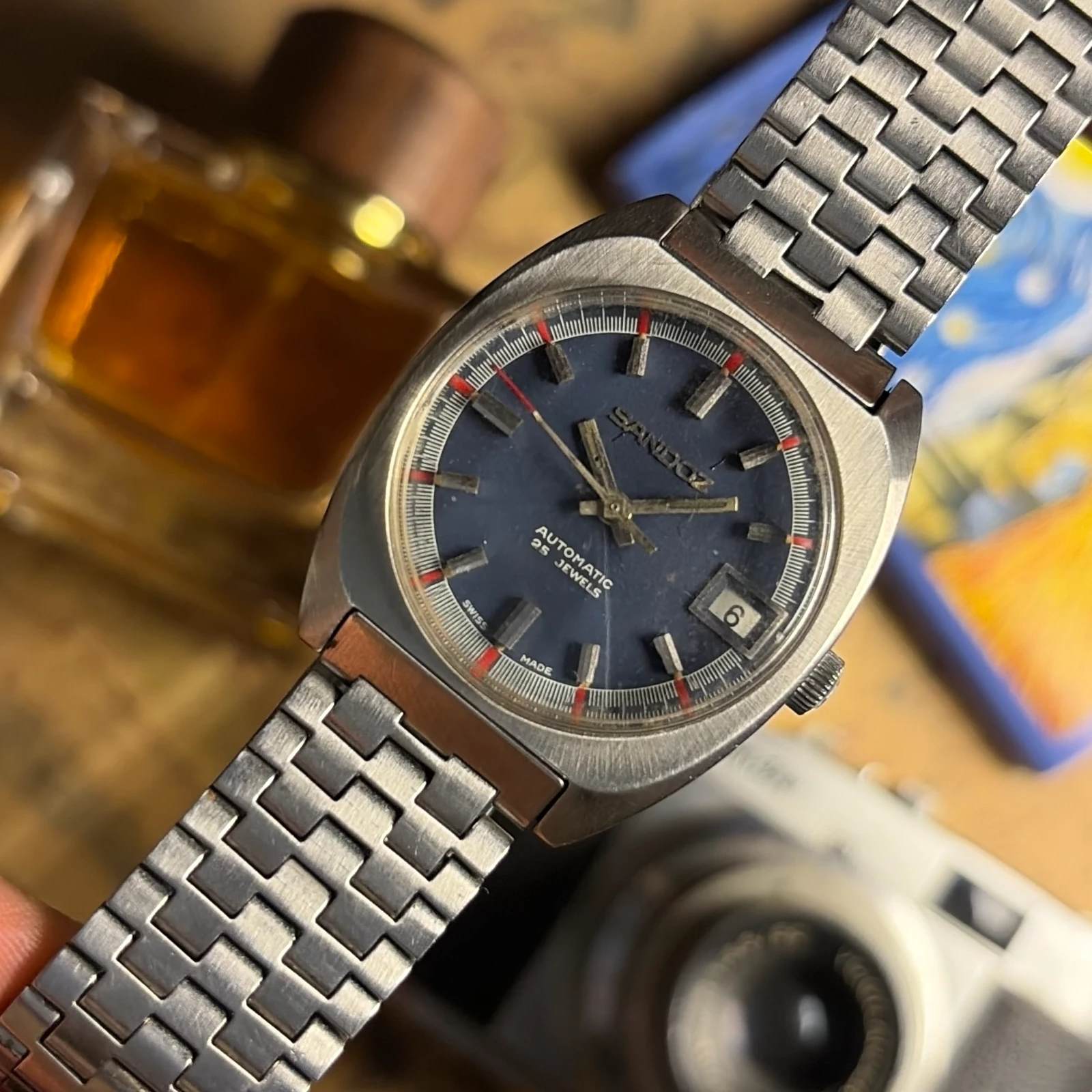 Sandoz 25 Jewels Automatic