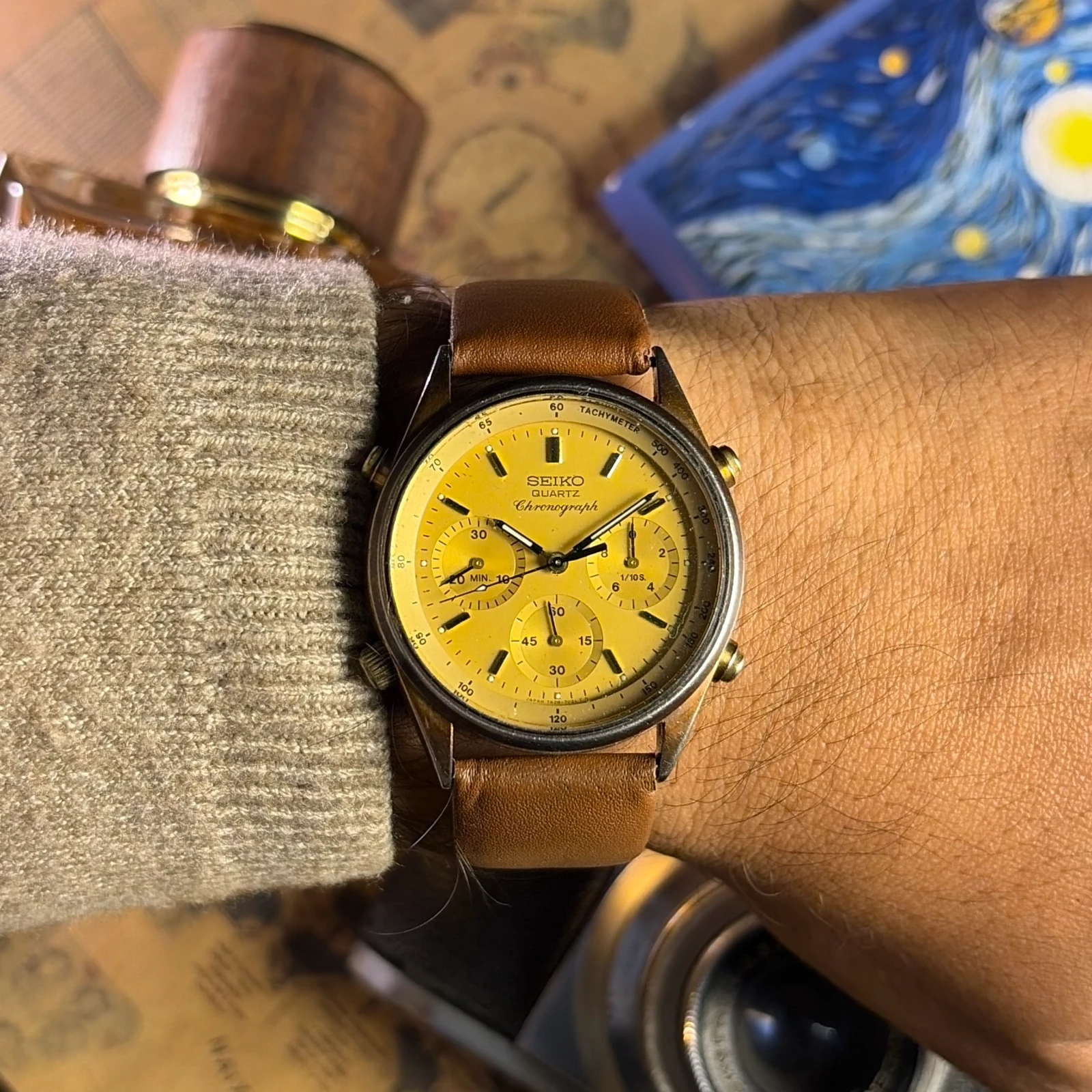 Seiko Quartz Chronograph (James Bond Variant)