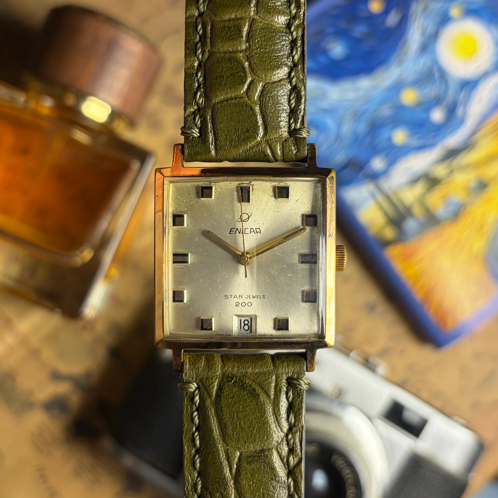 Enicar Star 200 Jewels Mechanical Hand-winding