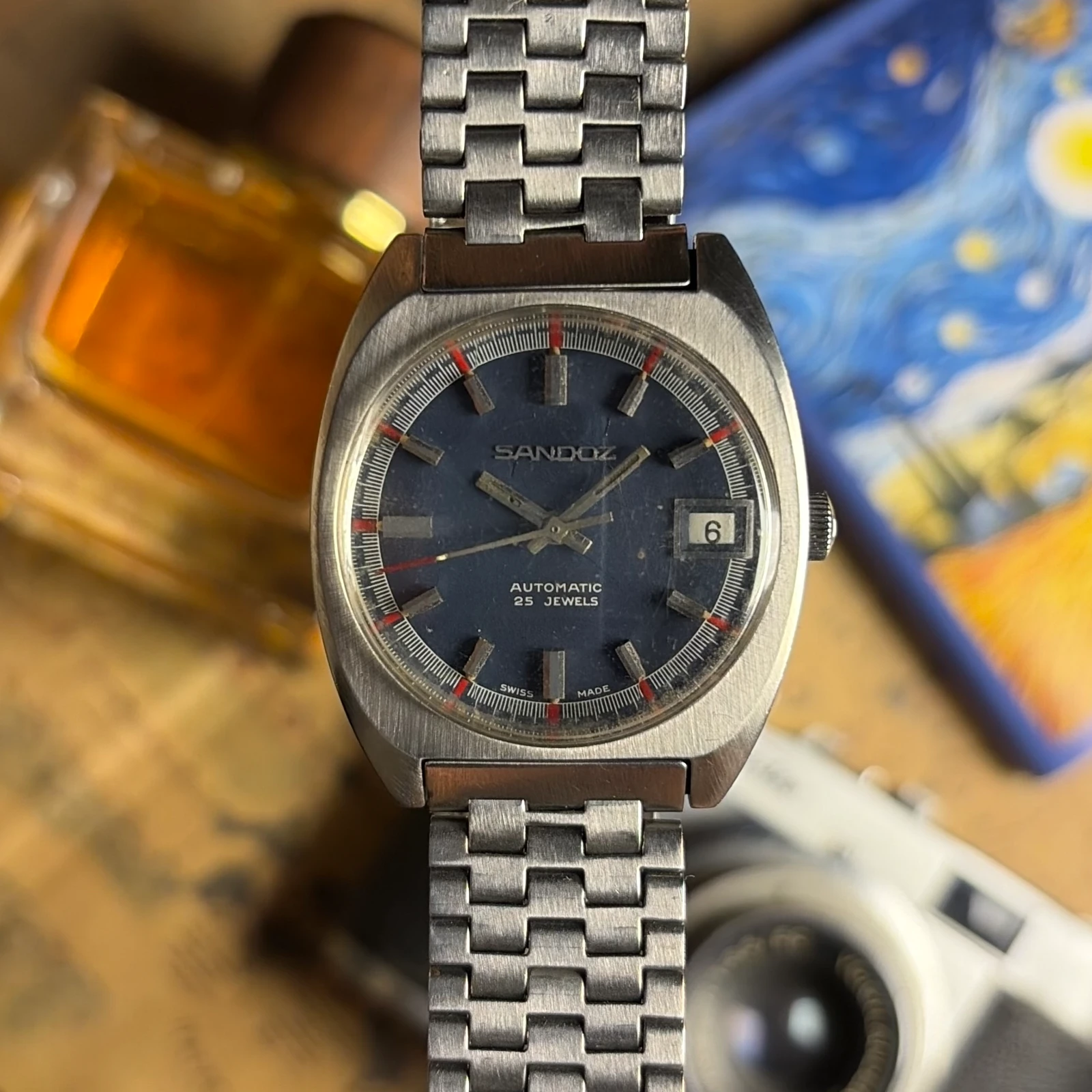 Sandoz 25 Jewels Automatic
