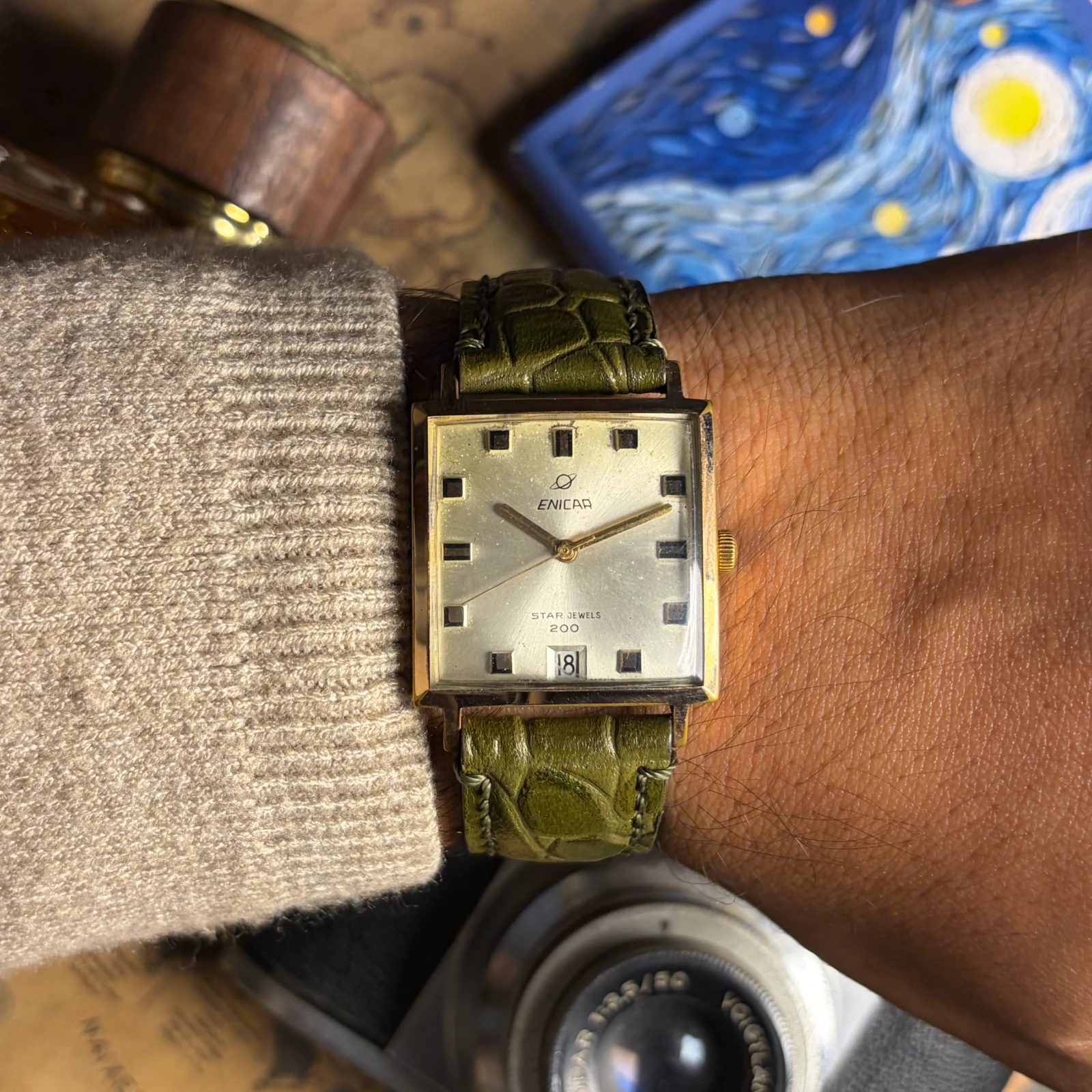 Enicar Star 200 Jewels Mechanical Hand-winding