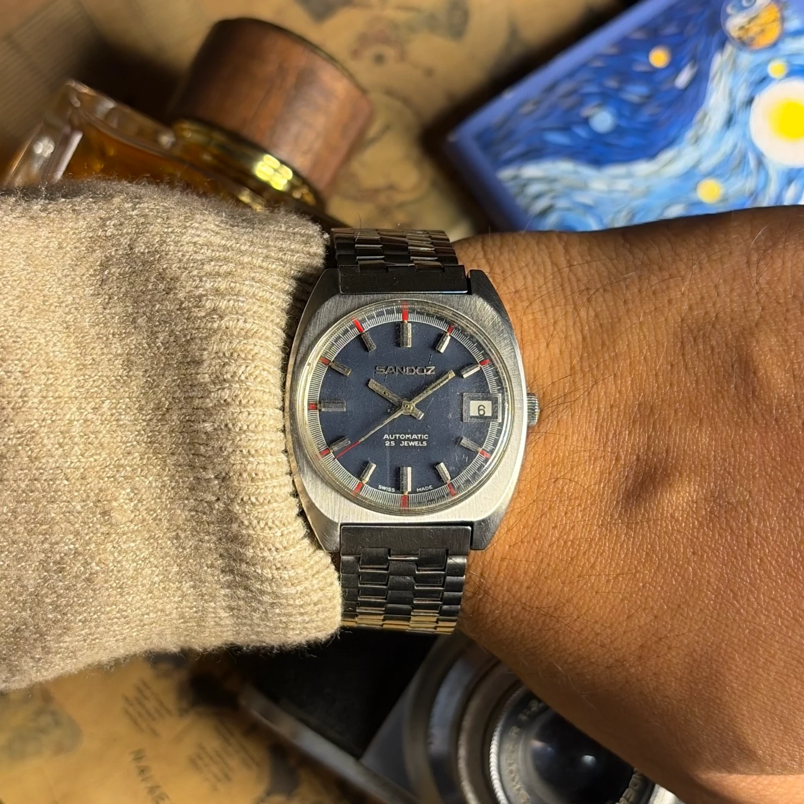 Sandoz 25 Jewels Automatic