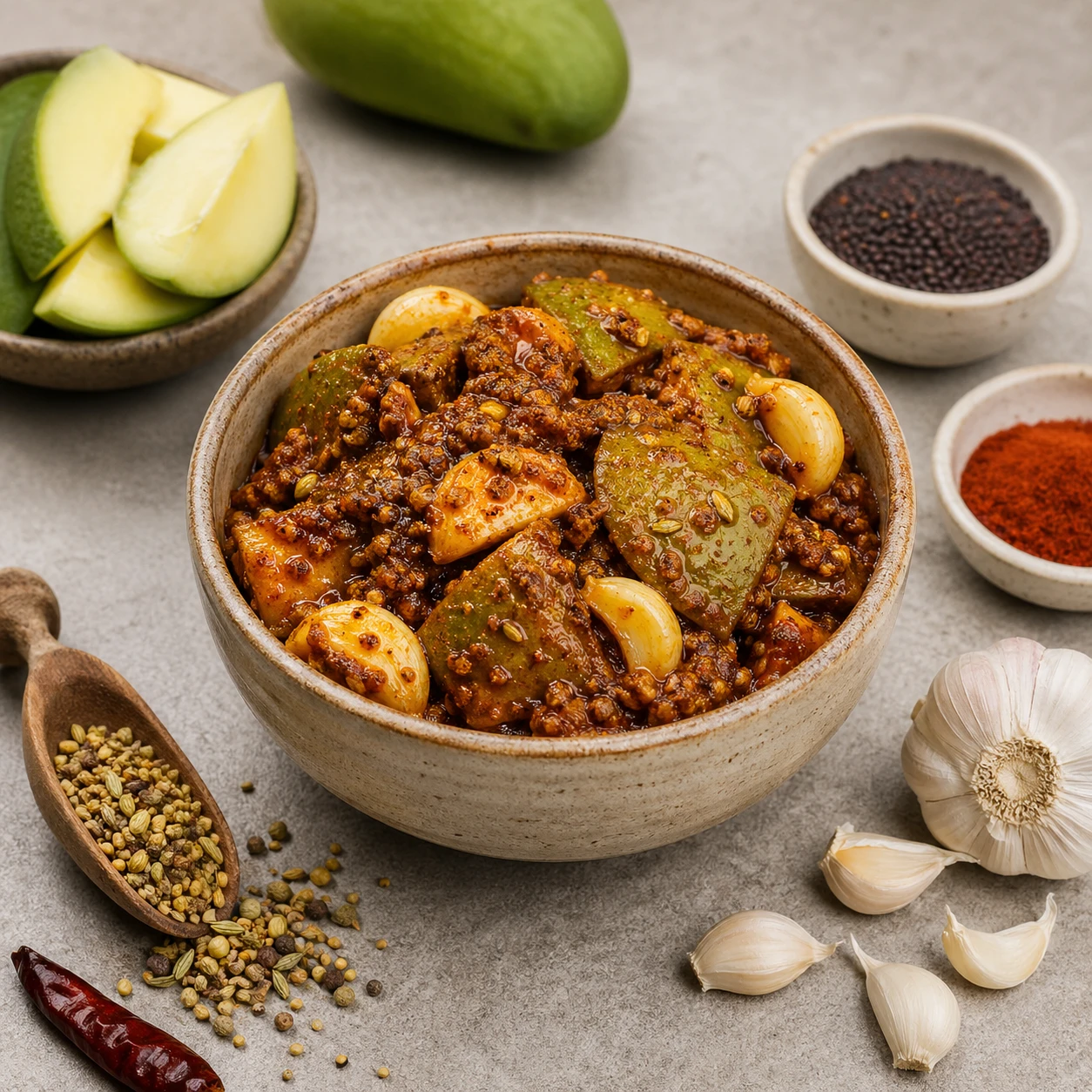 Garlic Kairi Pickle