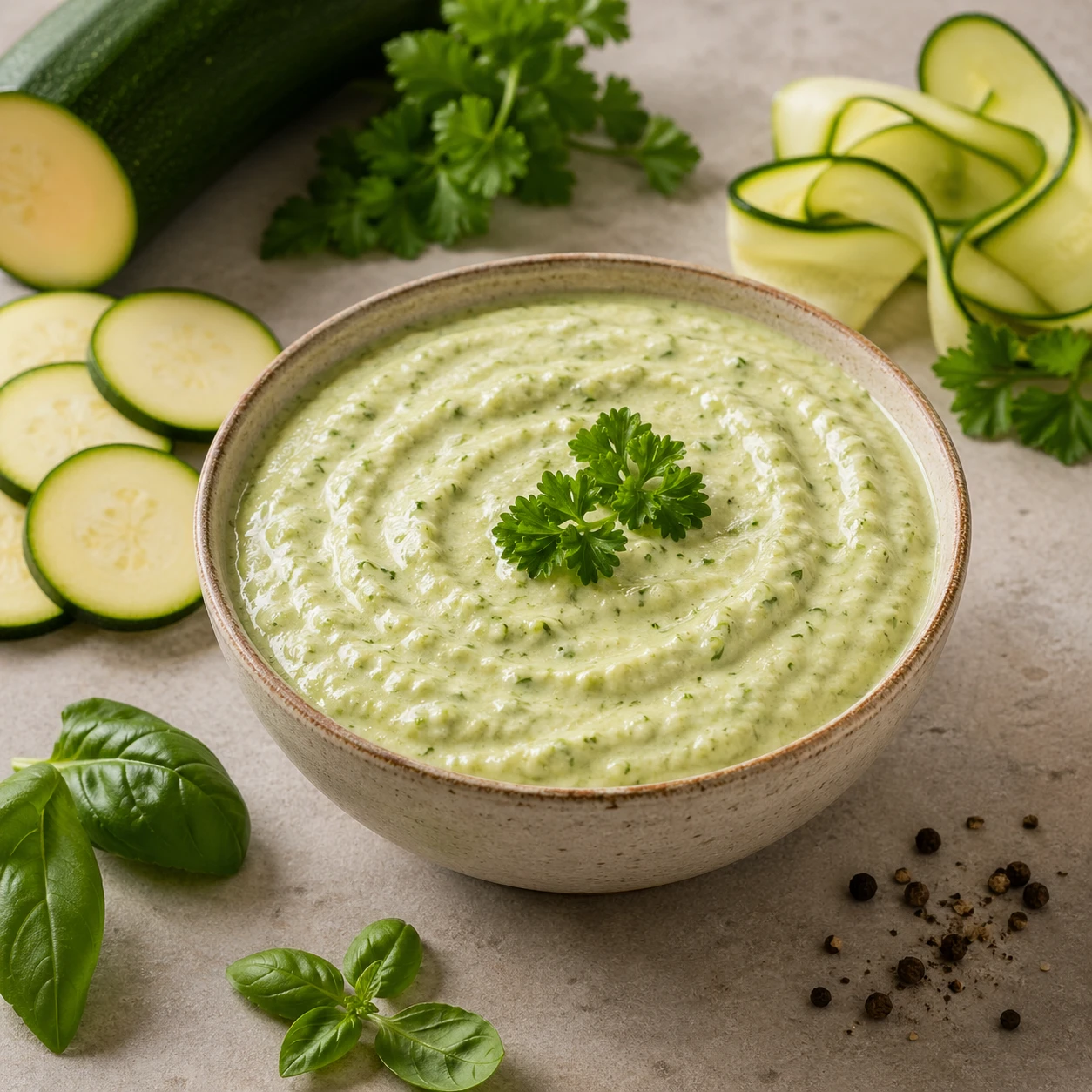 Zucchini Dip (Jain)