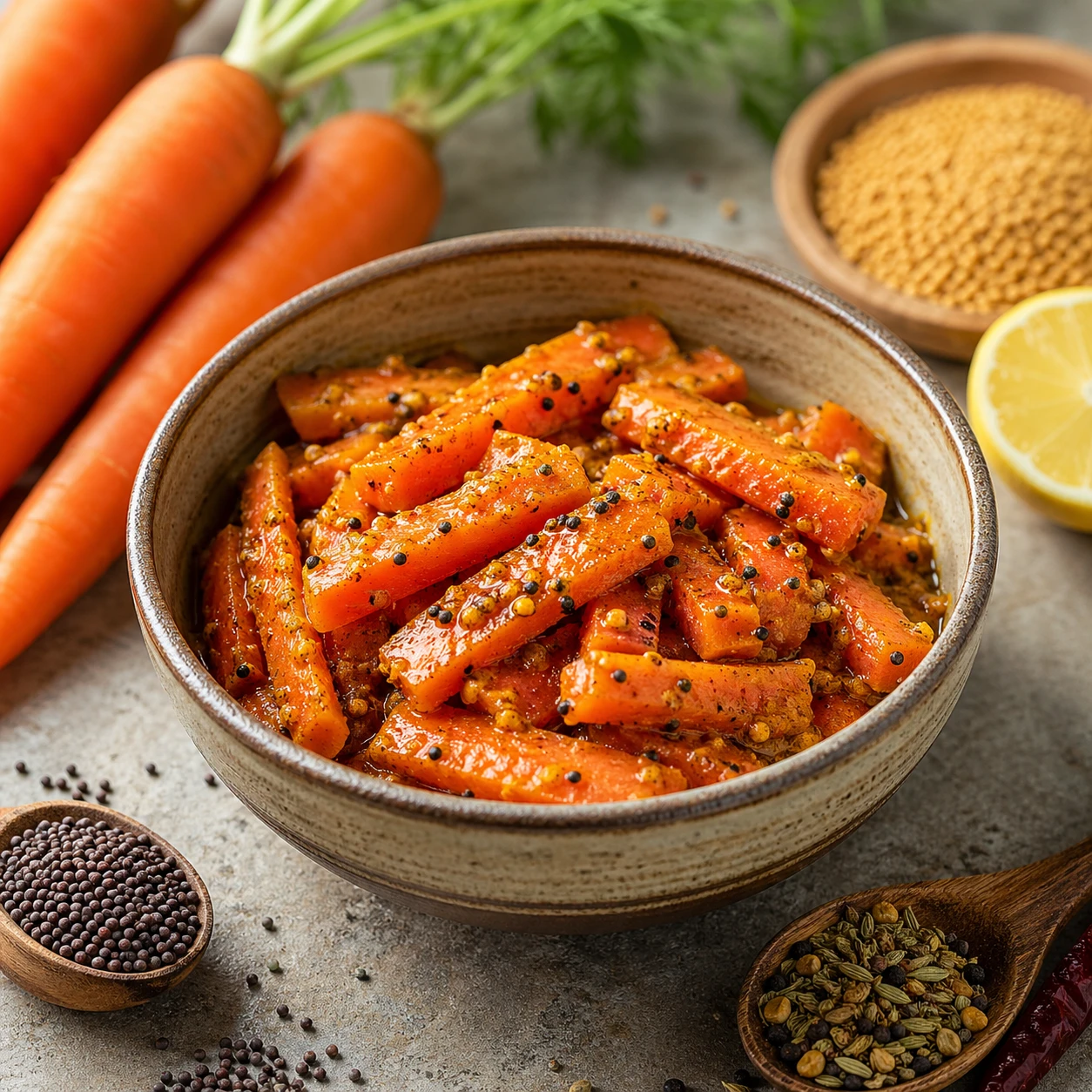 Carrot & Mustard Pickle