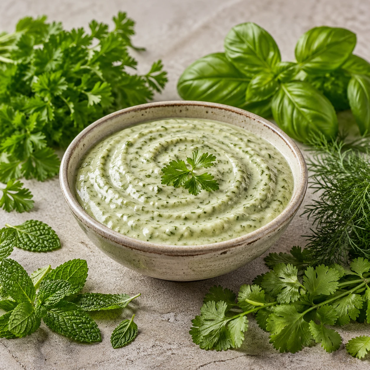 Mix Herb Dip (Jain)