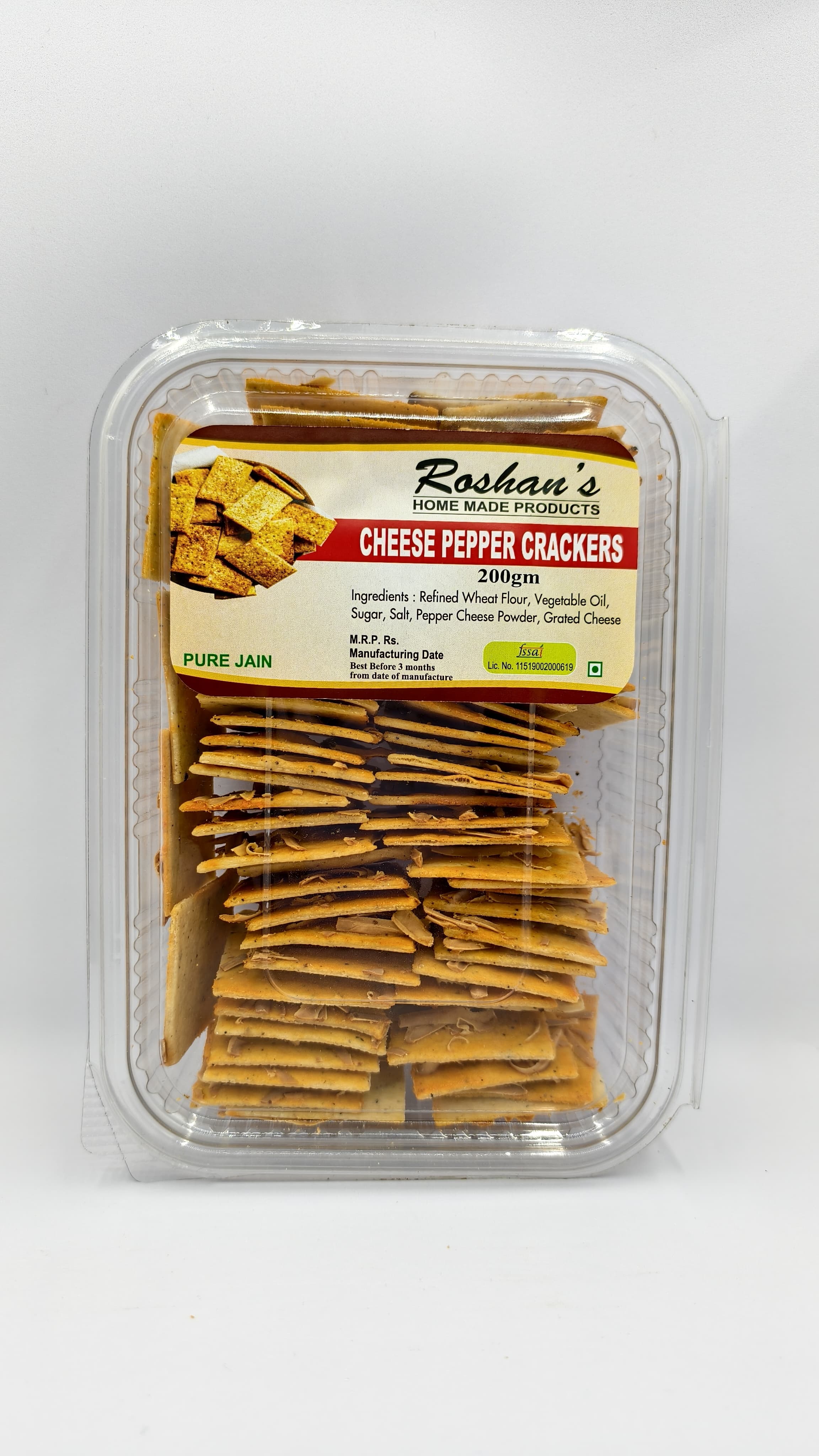 Cheese Pepper Cracker