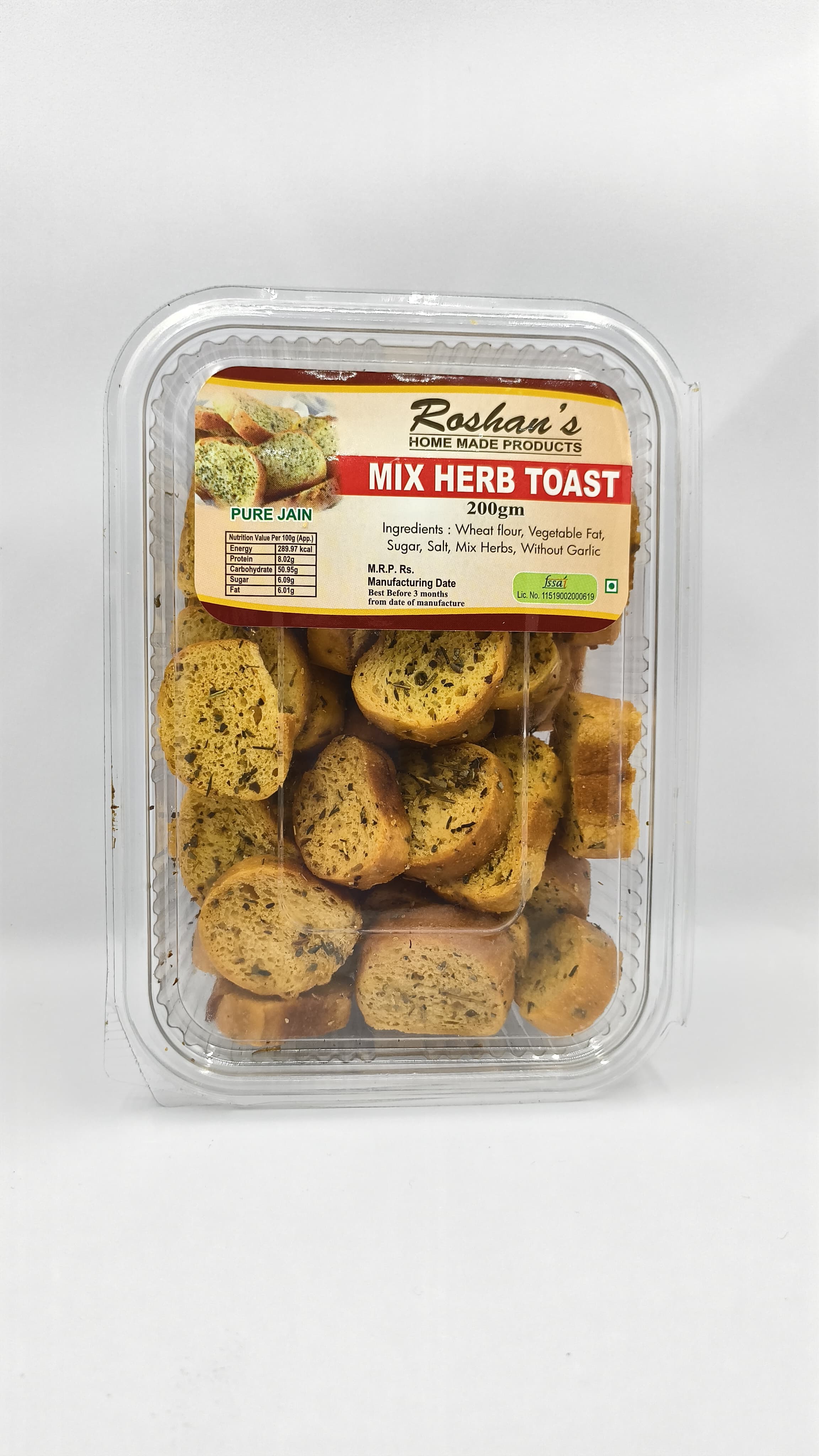 Mix Herb Toast