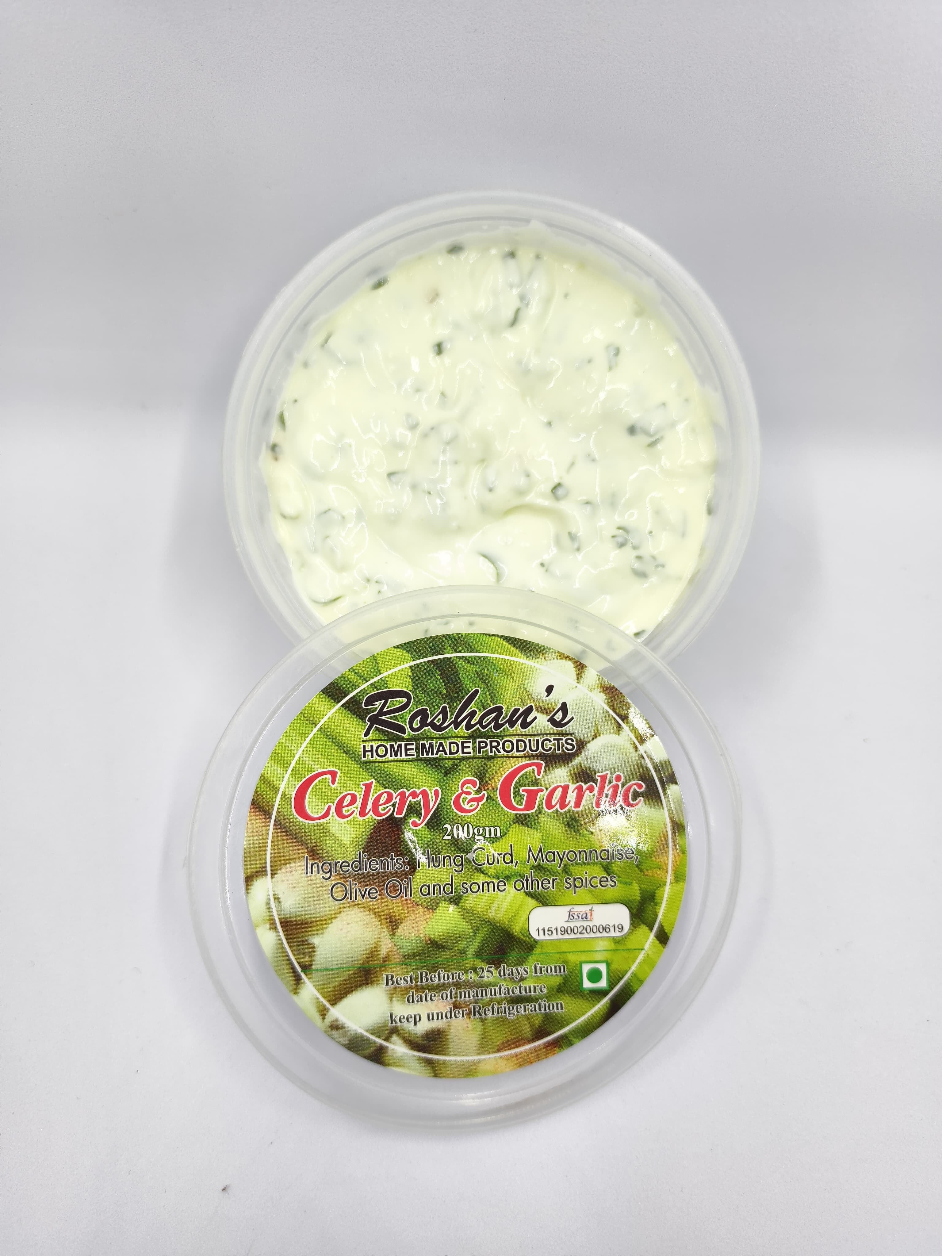 Celery Garlic Dip
