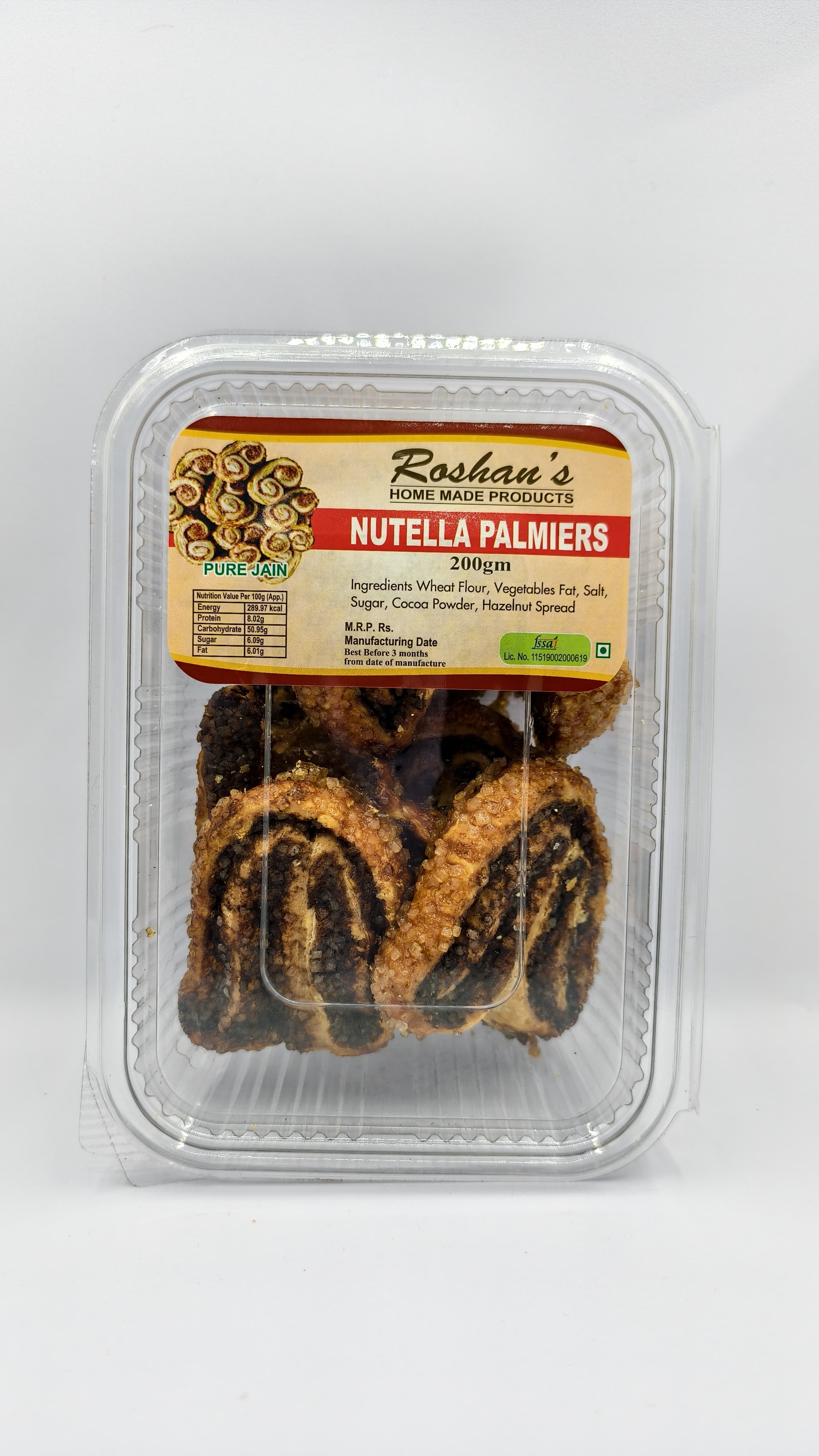 Nutella Palmiers