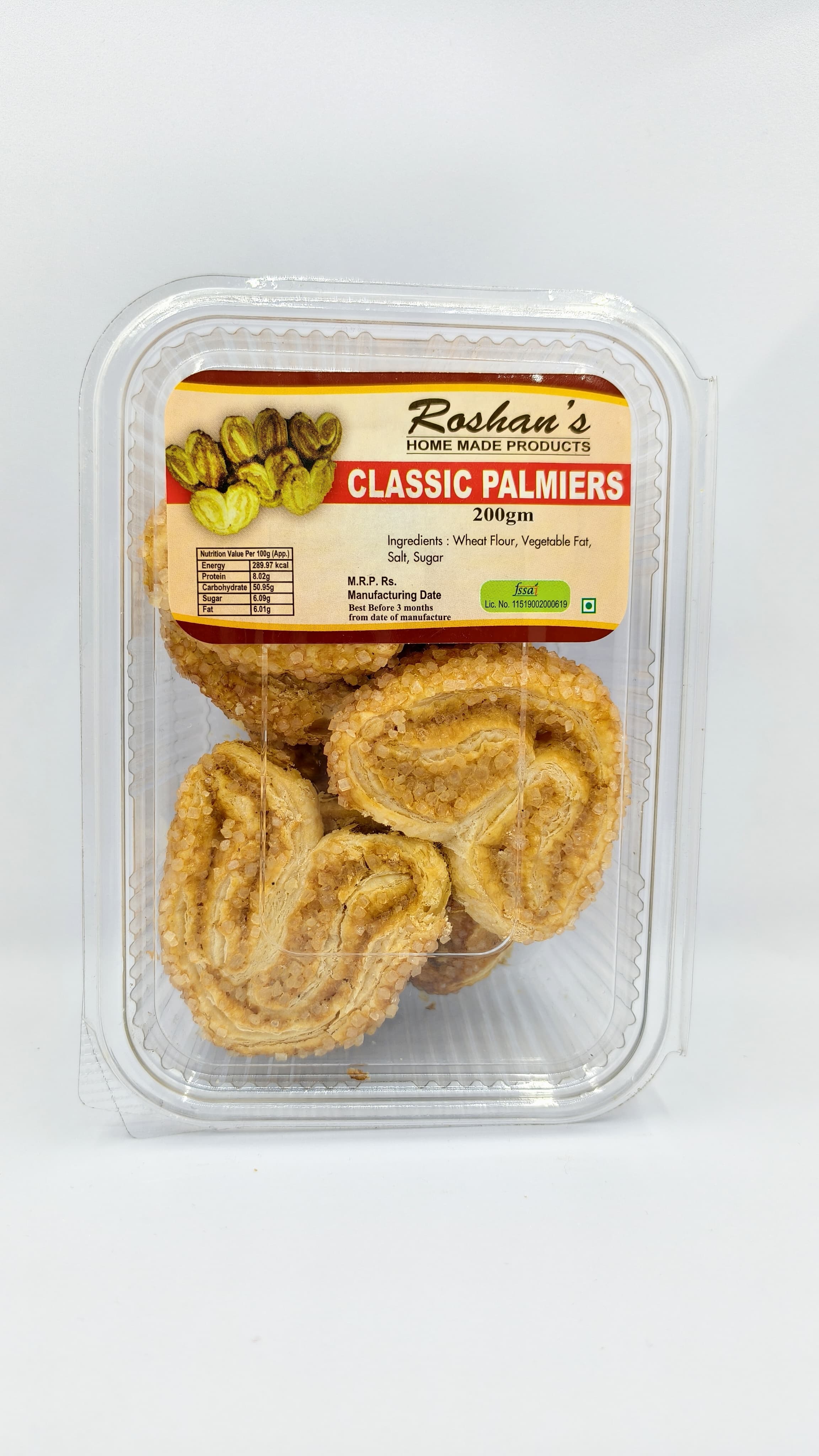 Classic Palmiers